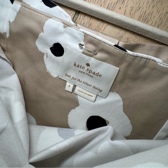 Kate Spade New York Faye floral bow in the back A-line party‎ dress 4 $398 - Picture 6 of 10